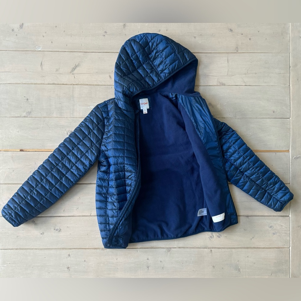 Kids' Solid Puffer Jacket - Cat & Jack size XL